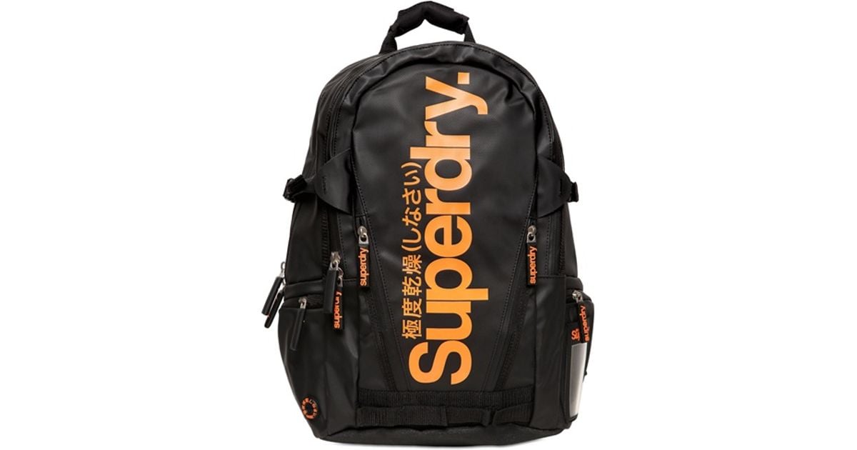 Lyst Superdry Classic Tarpaulin Backpack in Black for Men