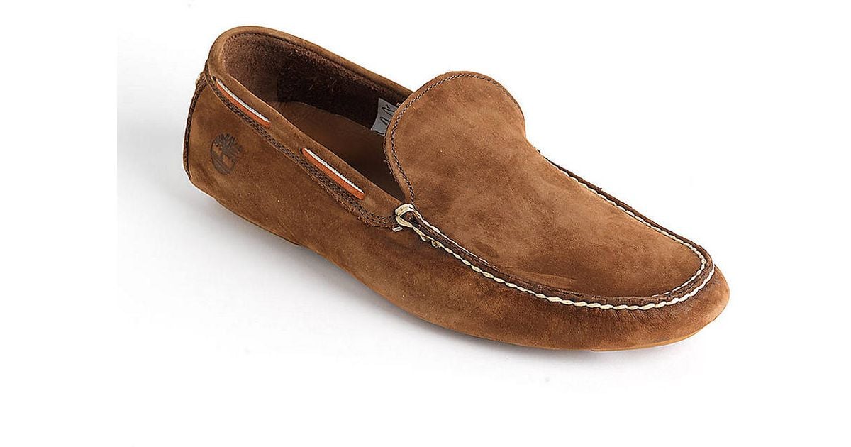 Lyst - Timberland Suede Venetian Driver Moccasins in Brown for Men