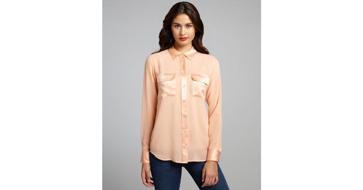 peach blouse uk