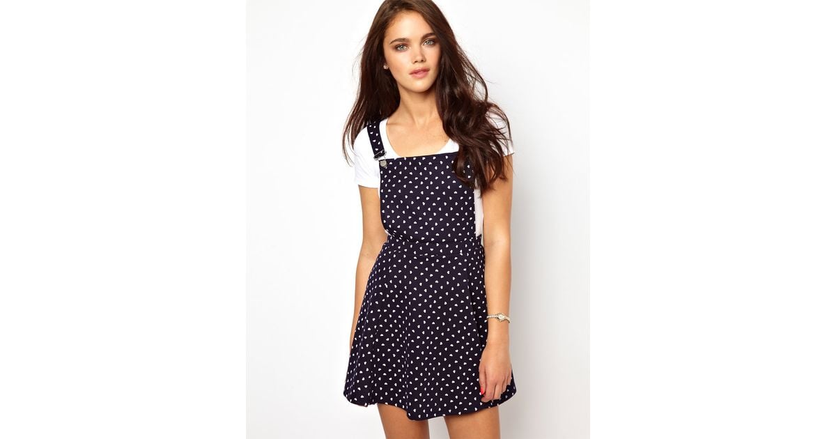 river island pinny dress