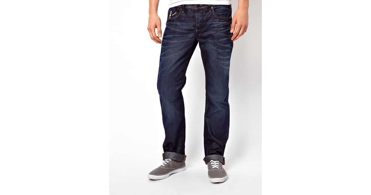 Lyst - G-Star Raw G Star Jeans Attac Low Straight in Blue for Men