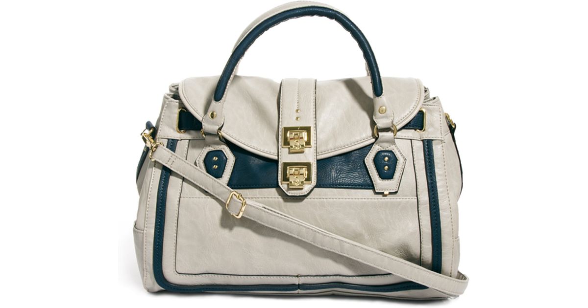 Lyst Mischa Barton Williams Shoulder Bag In Blue