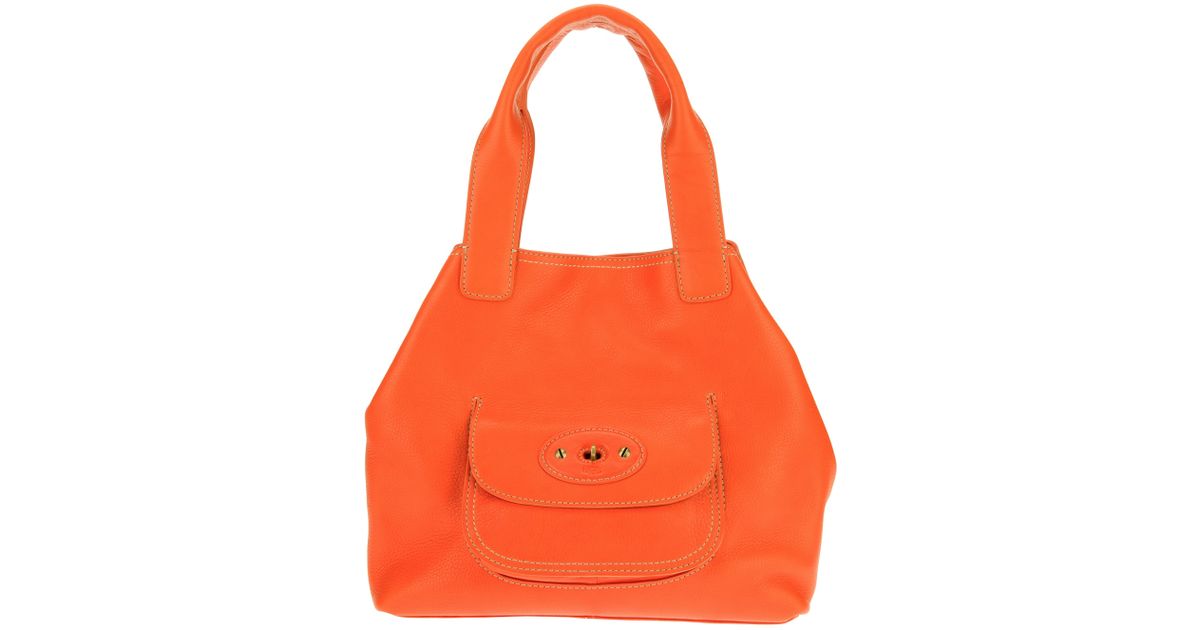 orange ugg purse