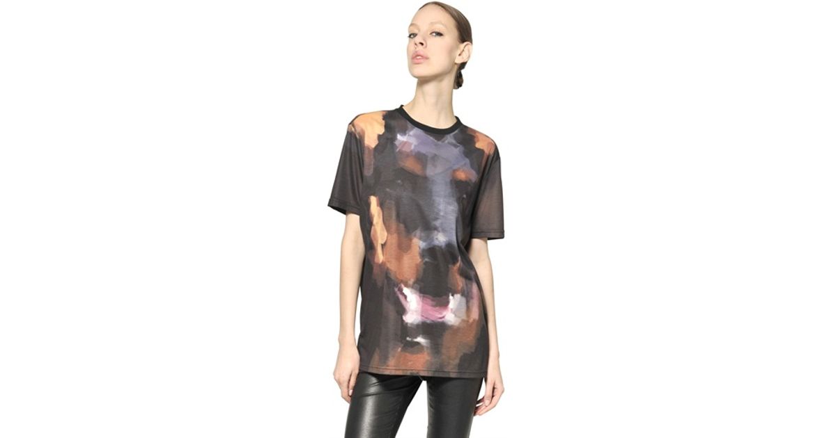 balenciaga doberman shirt