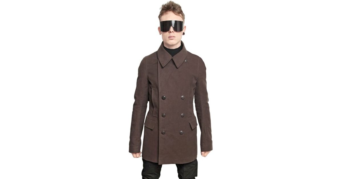 Peacoat In Dark Navy Worsted Overcoating S E H Kelly They Give The Peacoat An Air Of Distinction A Clic Sort Gentlemanly Comportment Rather Than Any Functional Purpose