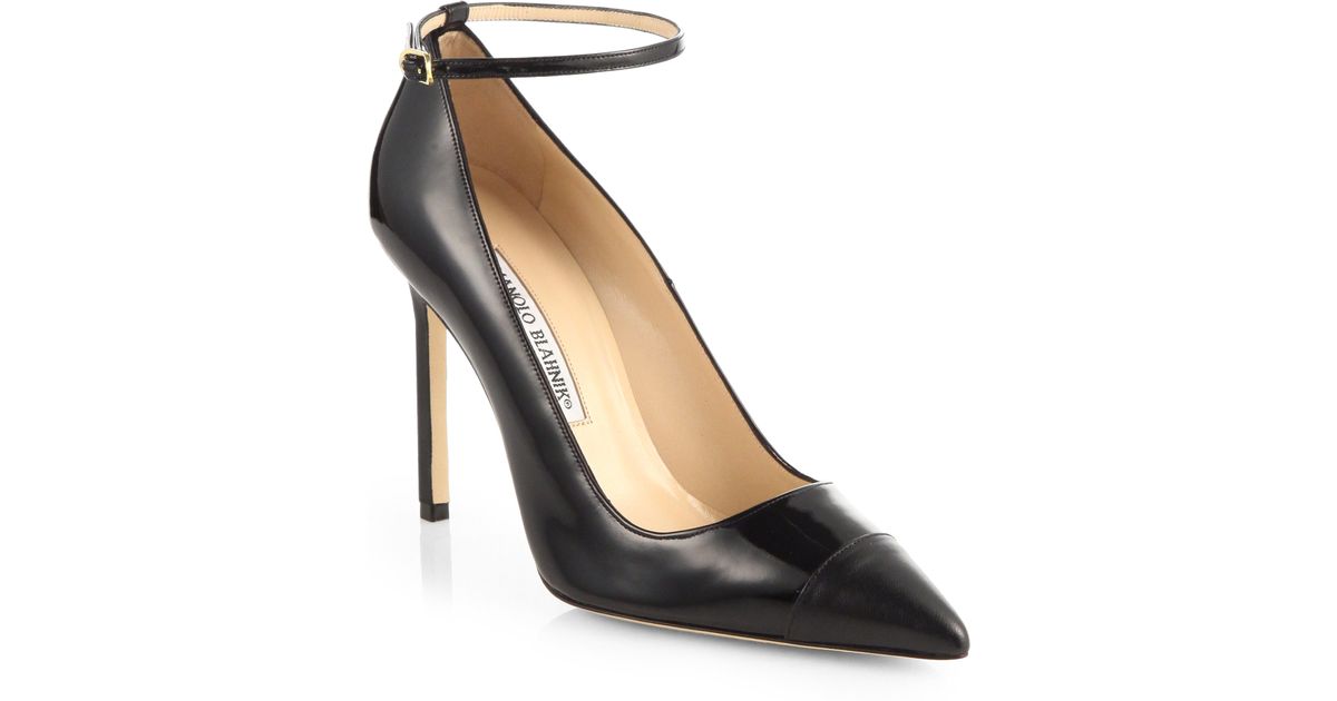 manolo blahnik bb patent