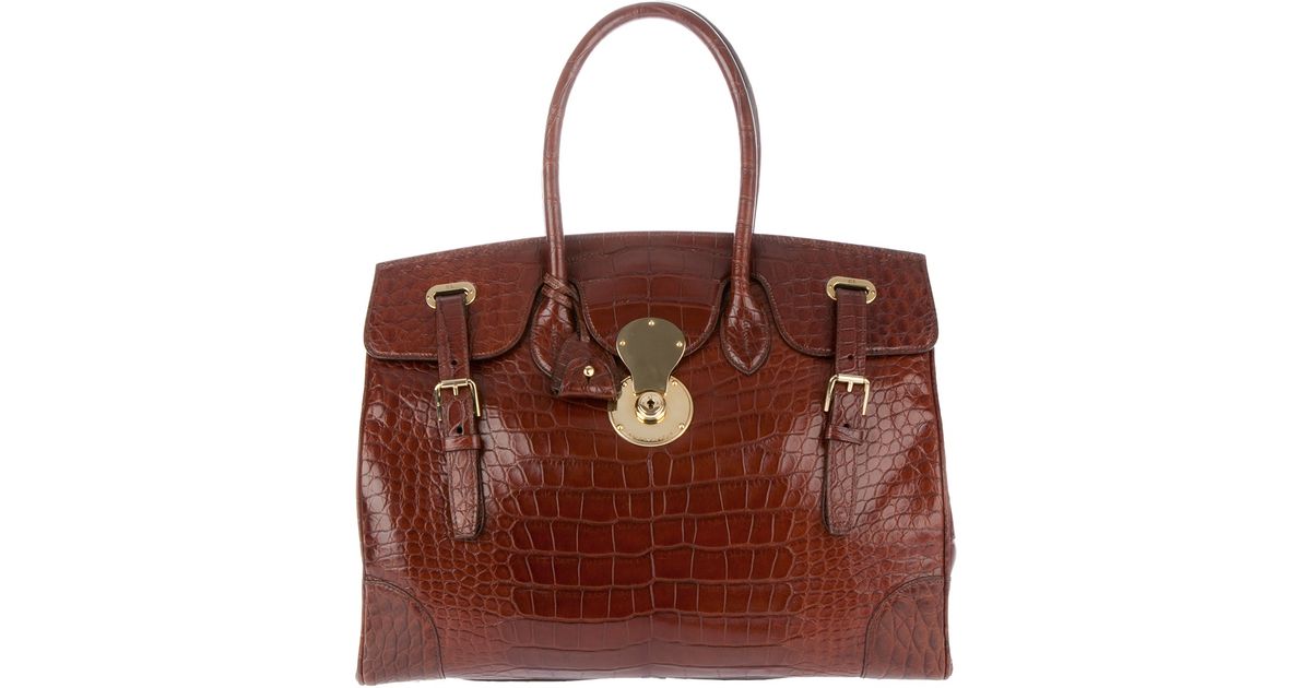 Ralph Lauren Brown Ricky Bag Lyst