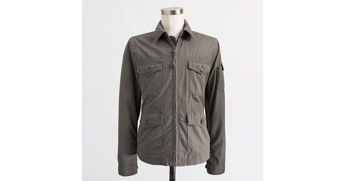 J.Crew Factory Conrad Utility Jacket in Gray for Men Lyst