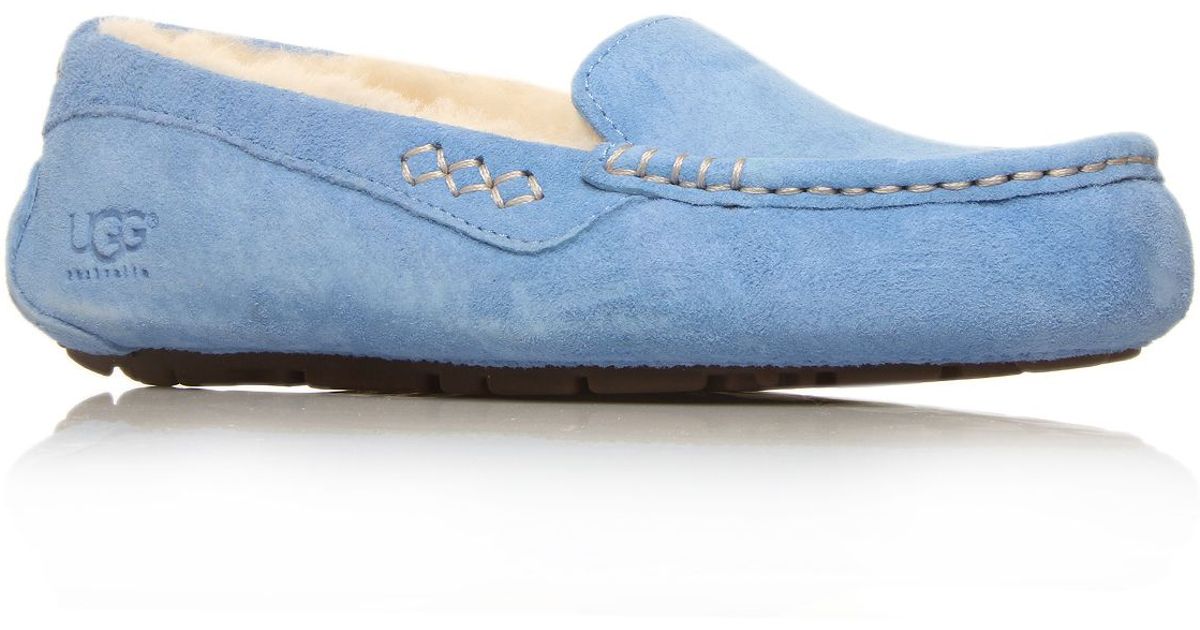 sky blue ugg slippers