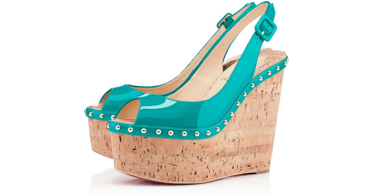 bouton shoes christian louboutin - Peony Design ? christian louboutin monico studded wedges