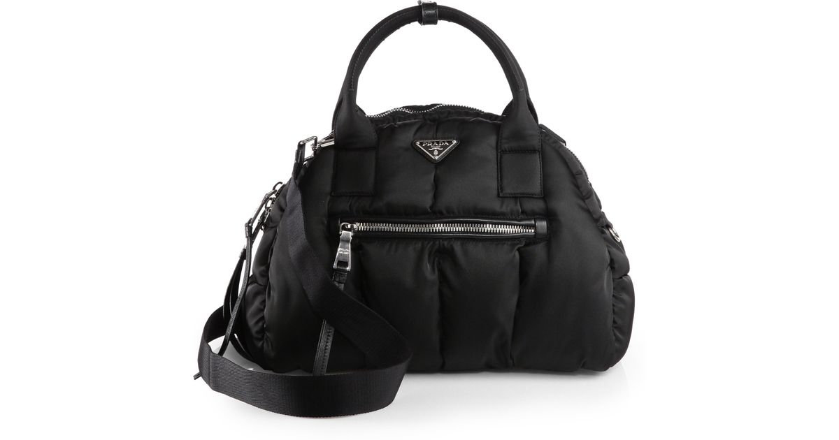 prada bowling bag nylon