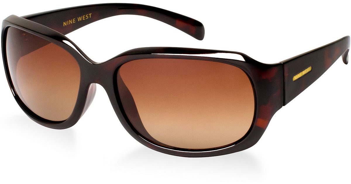 Nine west Nine West Sunglasses, S03529RNP in Brown | Lyst