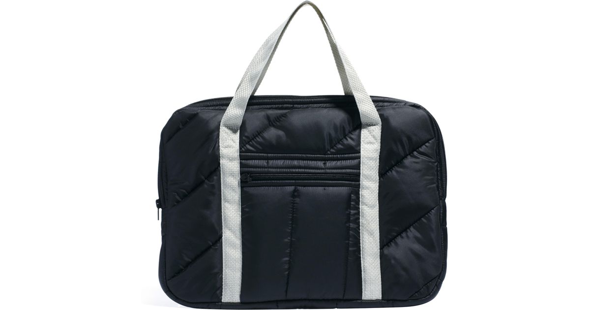 Lyst American Arel Quilted Laptop Bag In Black