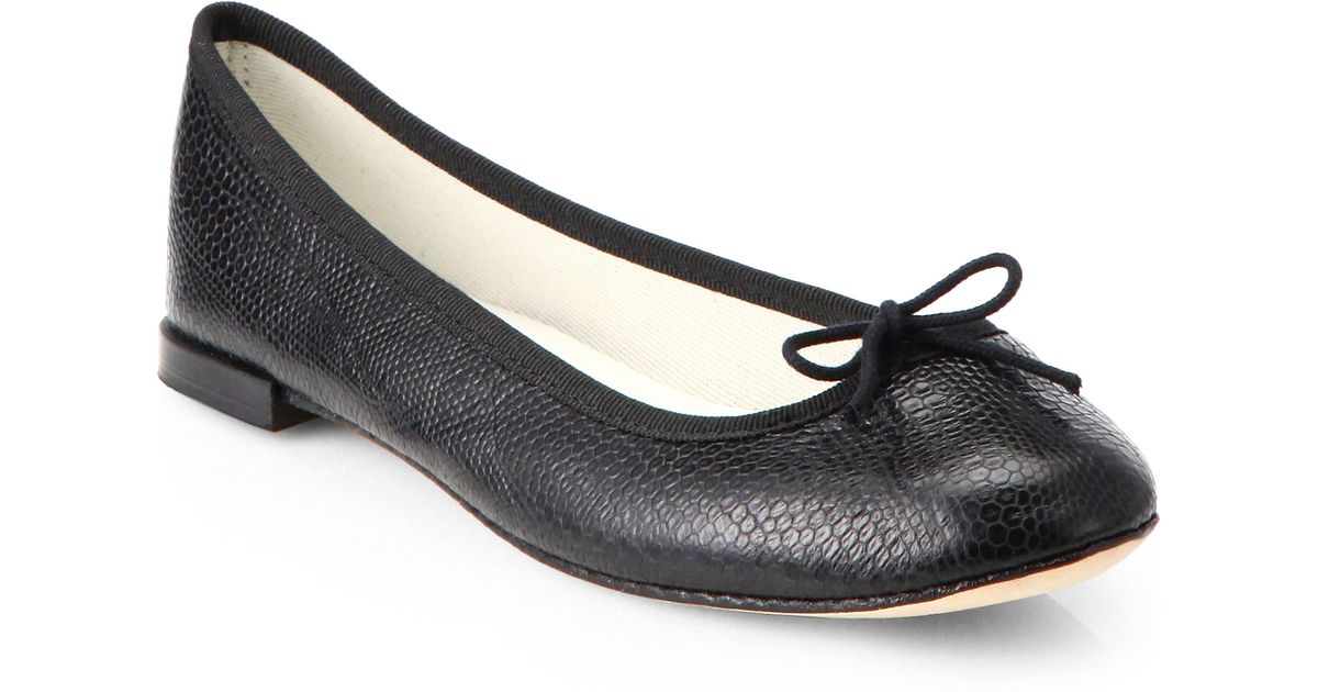 repetto black ballet flats