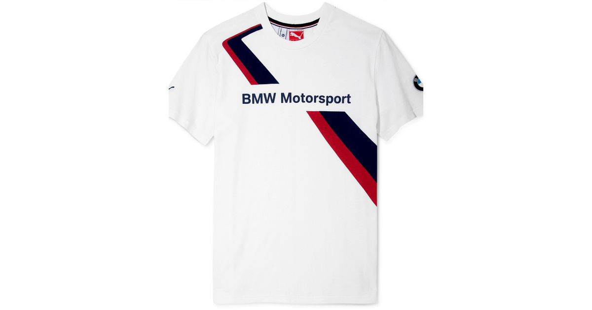 puma bmw t shirt beige