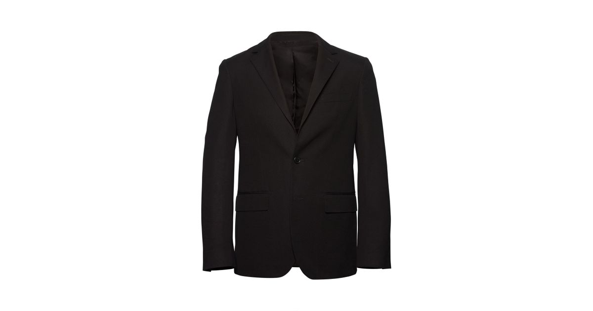 Lyst - Club Monaco Grant Cotton Suit Blazer in Black for Men