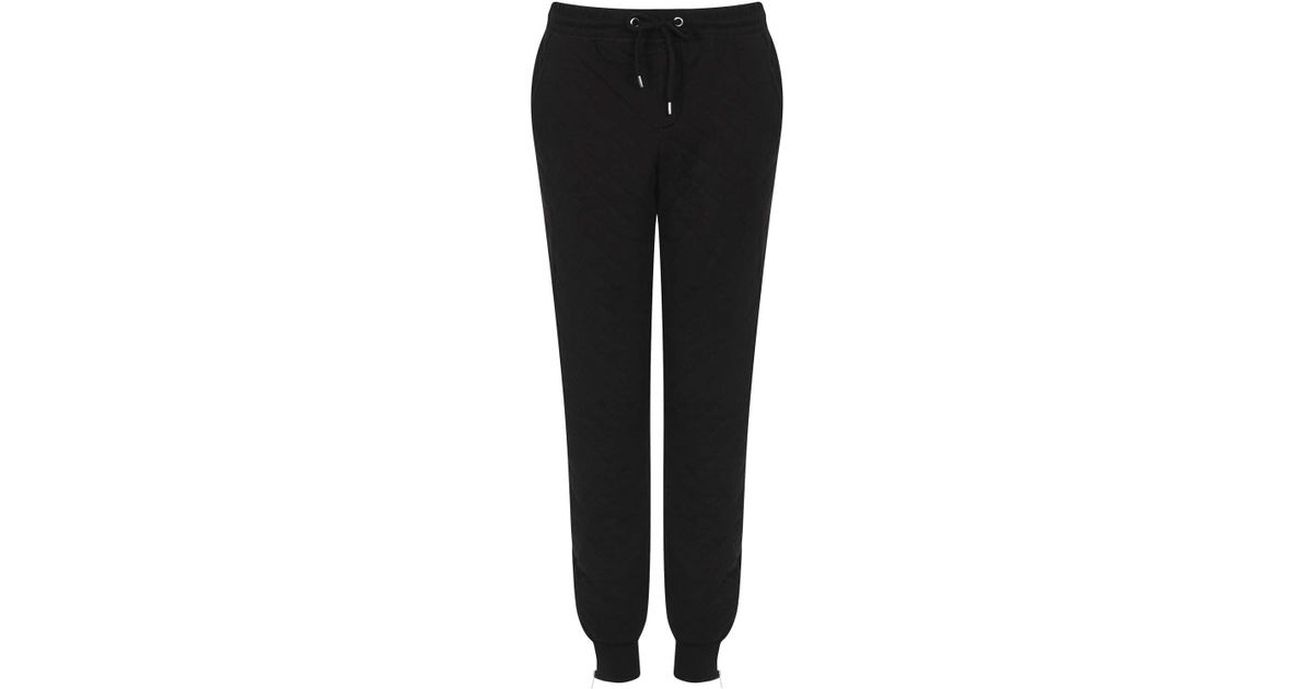 topshop joggers black