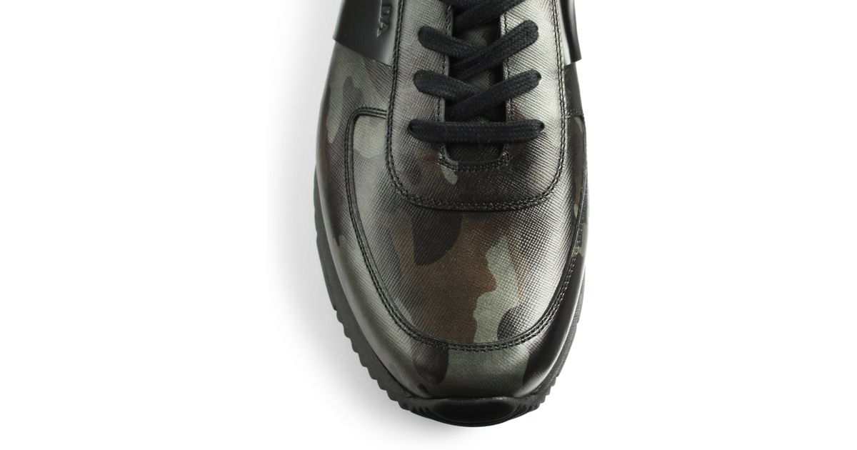prada camo runners