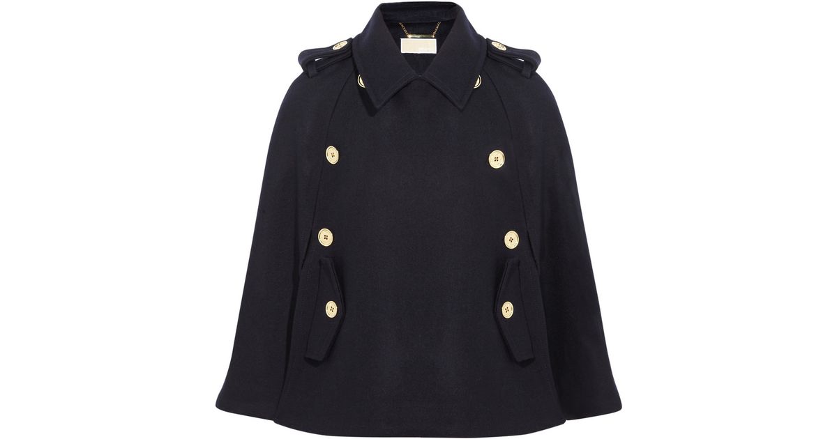 michael kors wool cape