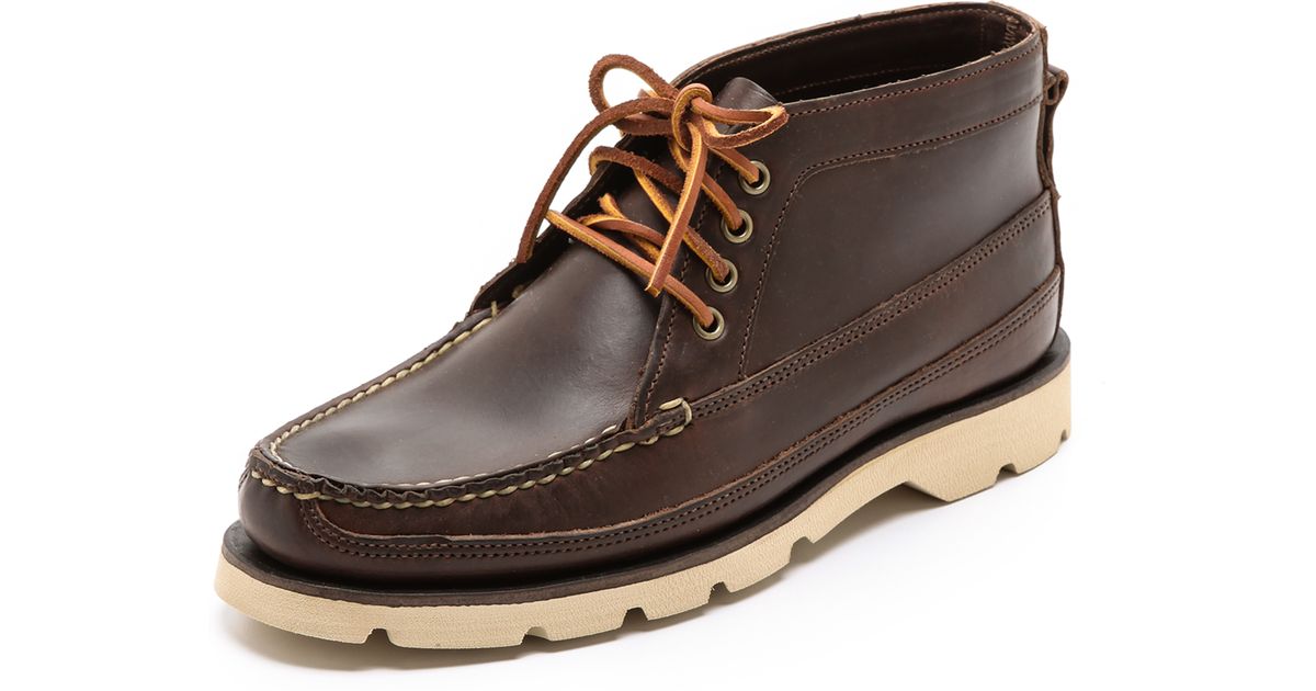 Lyst - Sperry Top-Sider Made in Maine Boat Chukka Boots in Brown for Men