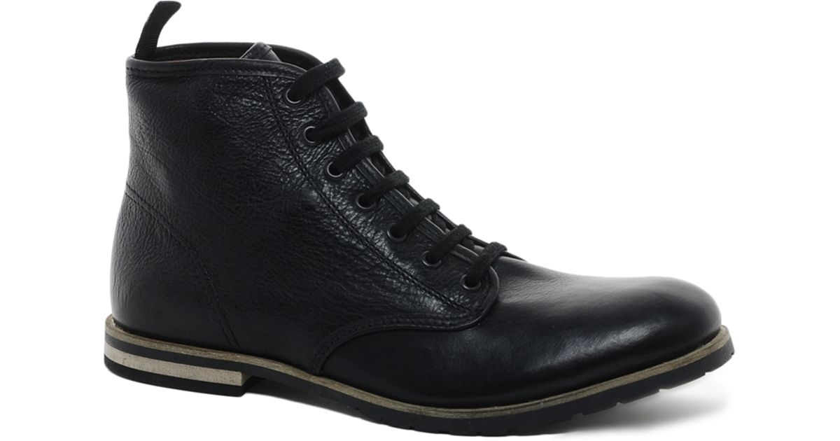 Lyst - Calvin Klein Lucas Boots in Black