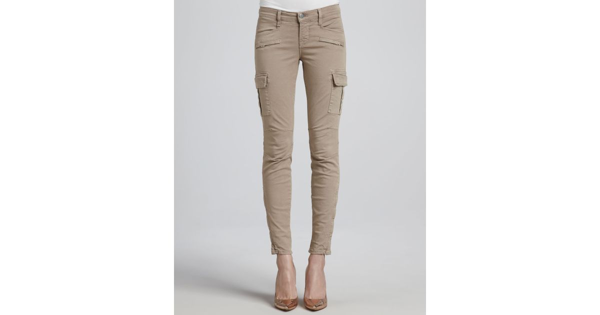 J brand Grayson Skinny Cargo Pants Vintage Kenya in Brown Lyst