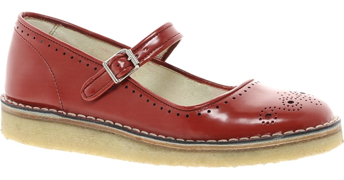 Lyst - Ymc Mary Jane Flat Pump in Red