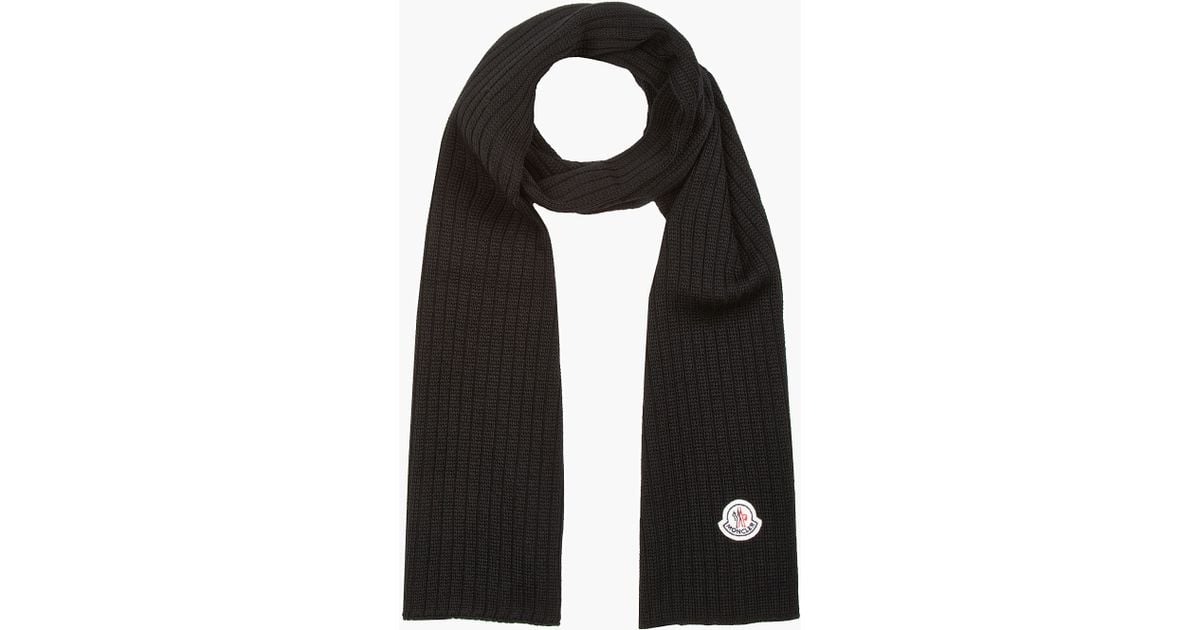 moncler black scarf moncler black scarf