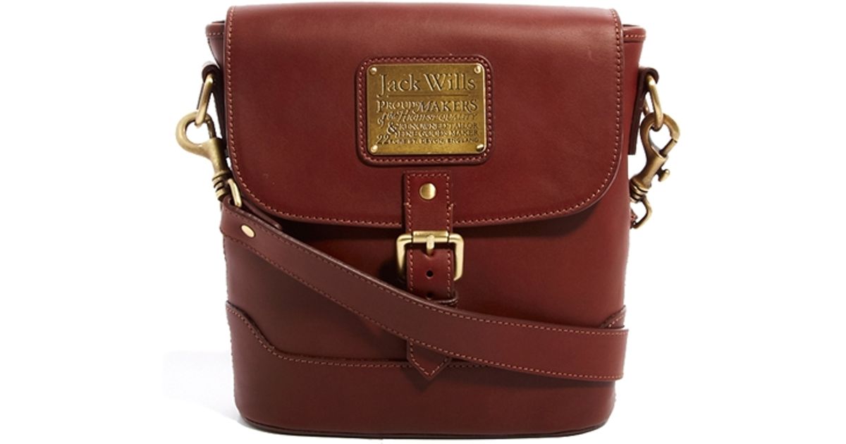 Jack wills Small Binocular Bag in Brown Lyst