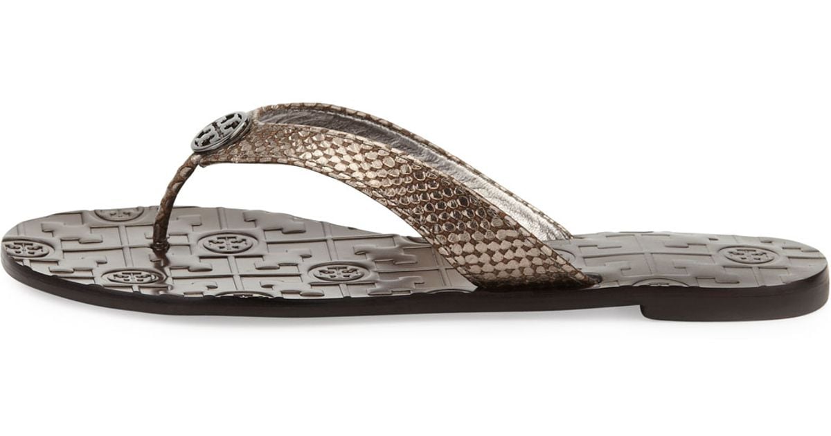 tory burch thora flip flops