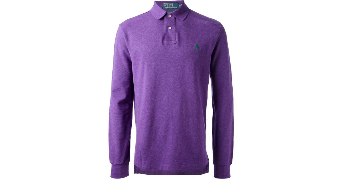 purple ralph lauren polo shirts