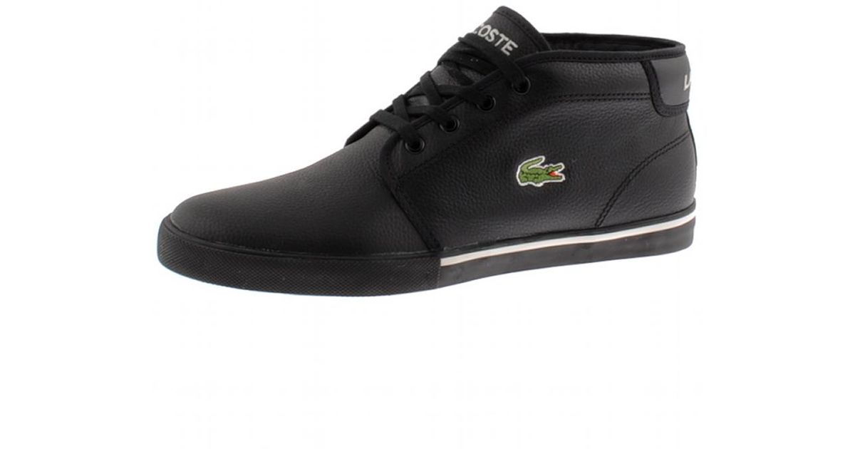 lacoste black ampthill