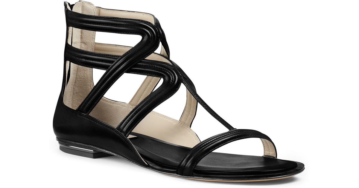 Gladiator Michael Kors Hunter Lyst Sandal Black 5L3Aj4R