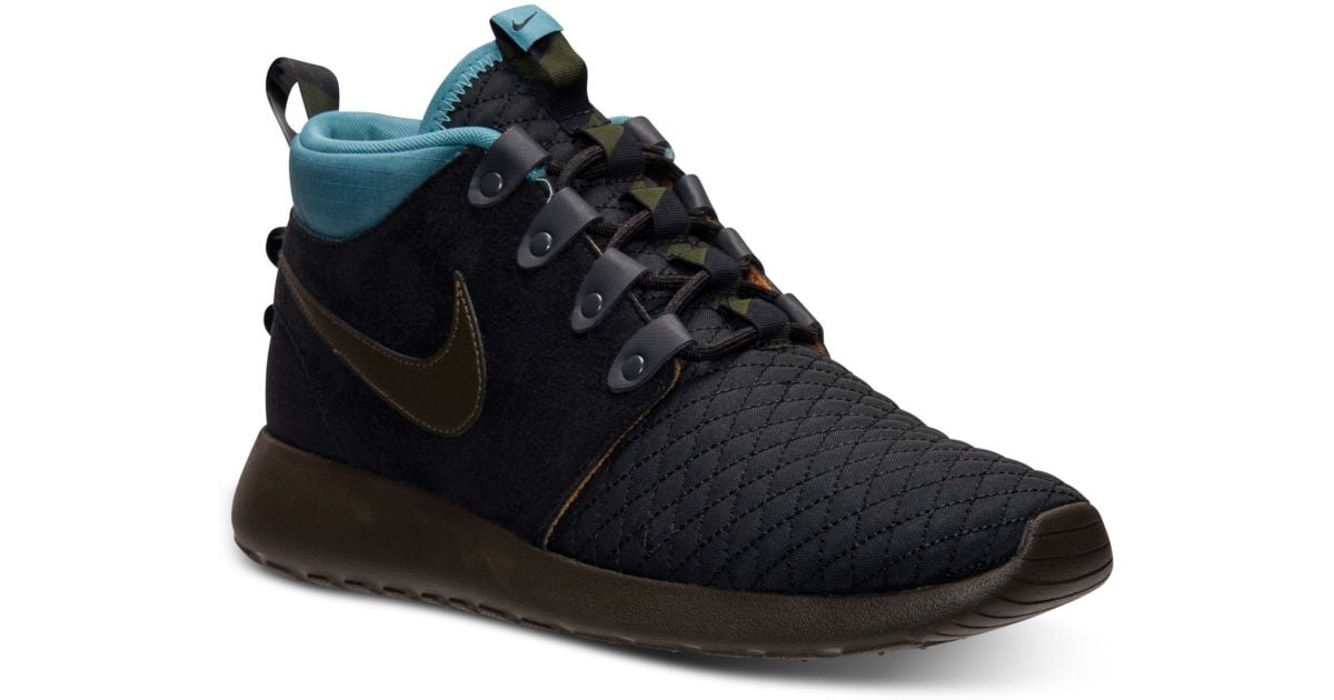 nike roshe run mid winter casual outdoor shoes nike roshe run mid winter casual outdoor shoes