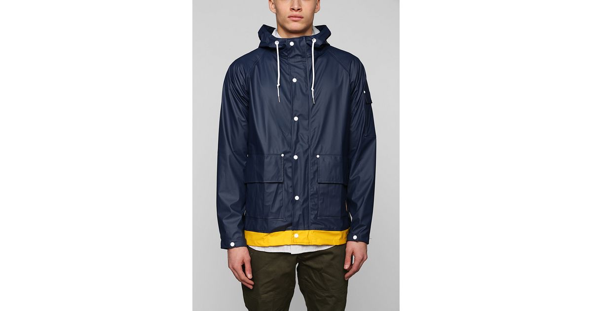 Lyst Native Youth Contrast Trim Fisherman Jacket in Blue for Men