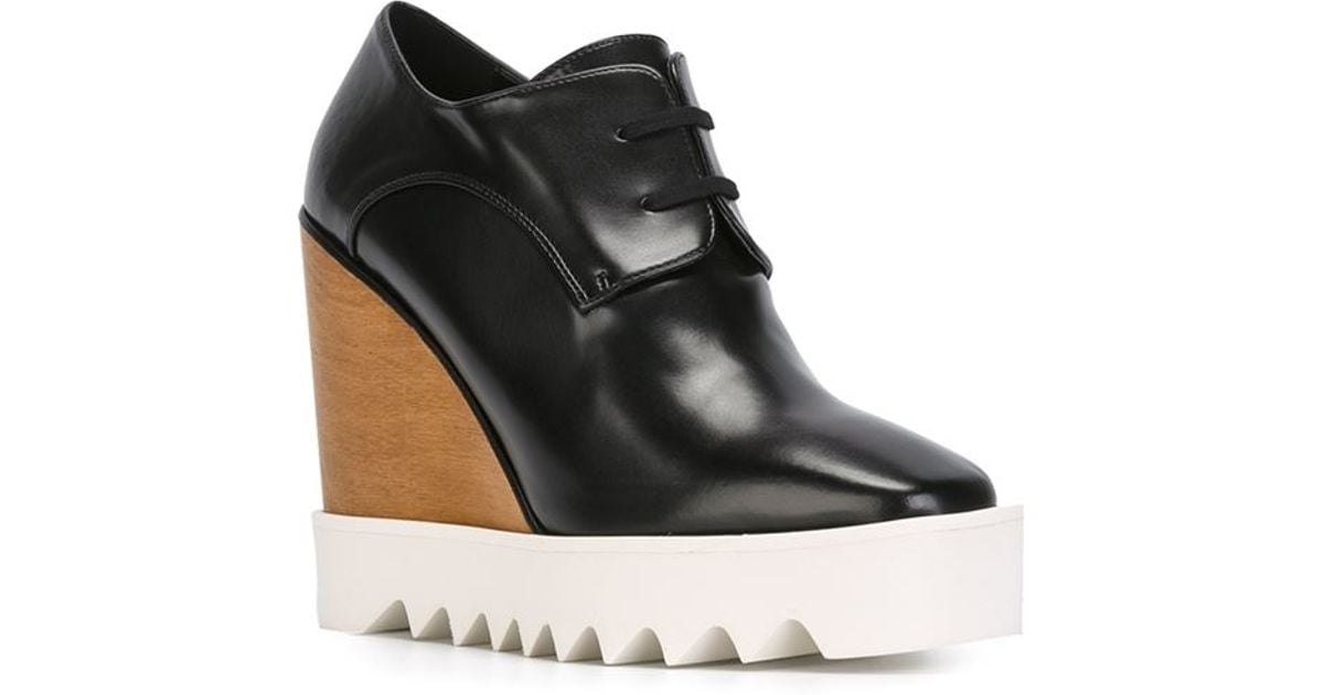 stella mccartney wedge sneakers