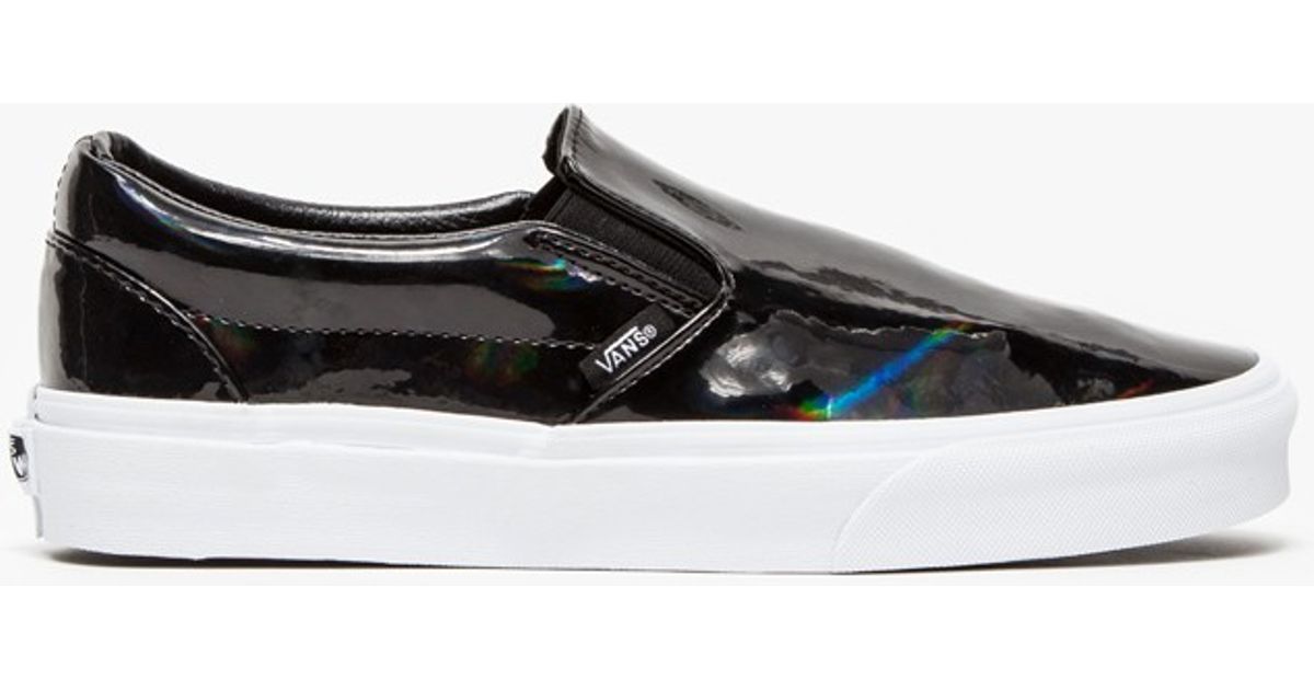 black leather vans slip on black leather vans slip on