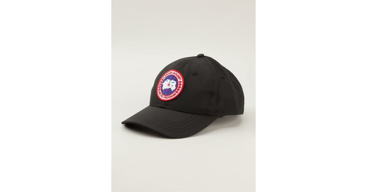 canada goose black baseball cap canada goose black baseball cap