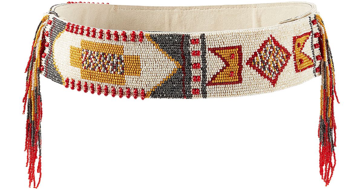 Lyst Etro Bead Embellished Belt