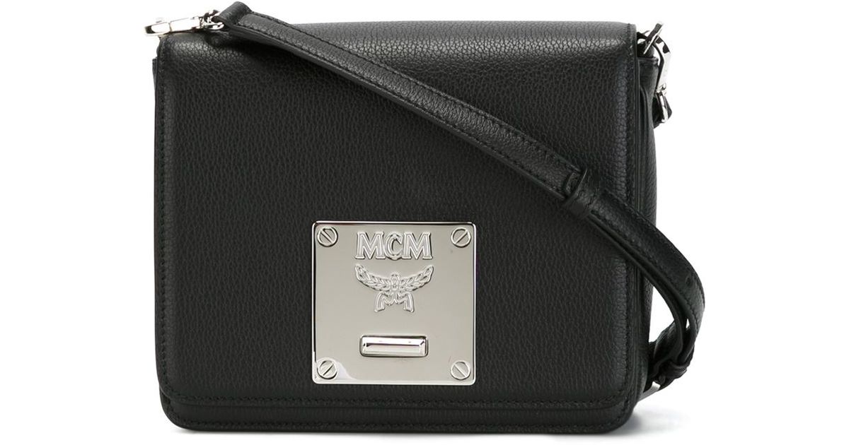 Lyst Mcm Mona Crossbody Bag In Black