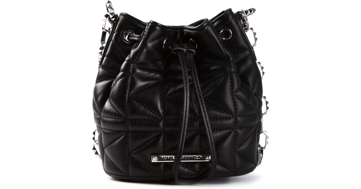 karl lagerfeld klassik quilted shoulder bag