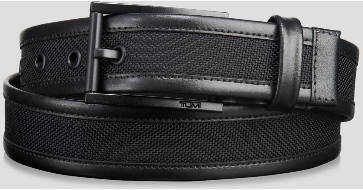 Lyst Tumi Ballistic Nylon Harness Buckle Belt in Black for Men