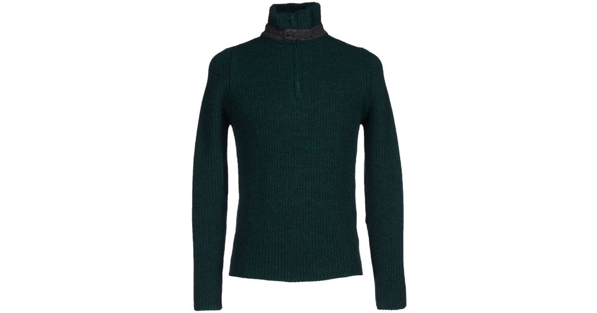  Kaos Turtleneck  in Green for Men Dark green Lyst