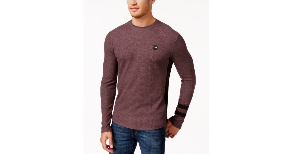  Hurley  Pano Thermal Long  sleeve  T shirt  in Brown for Men 