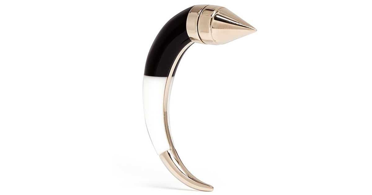Lyst Givenchy Magnetic Shark Tooth Earring