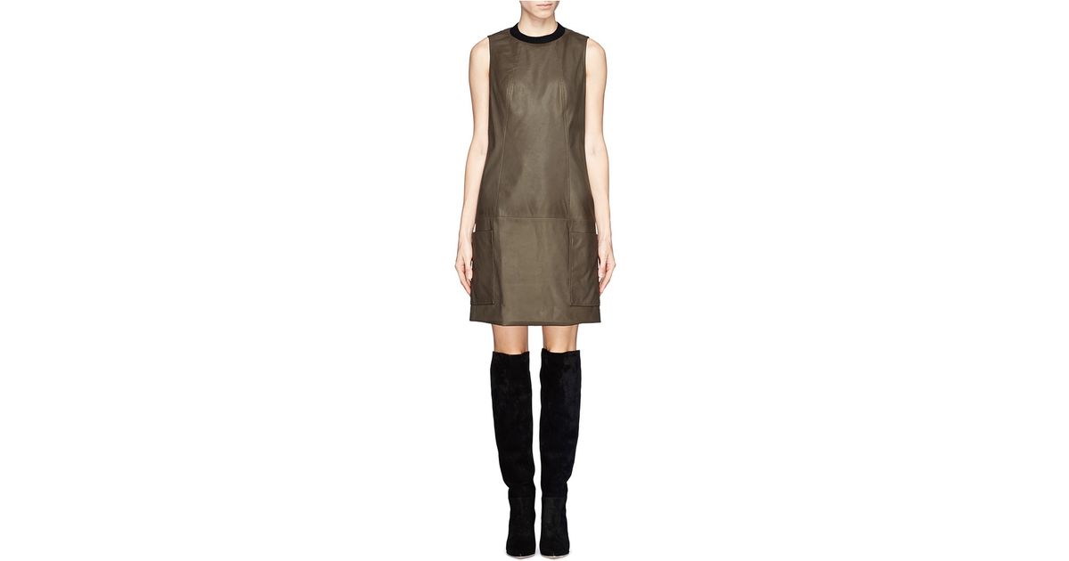 Leather Tunic Dress