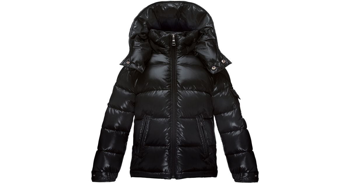 moncler matte black jacket