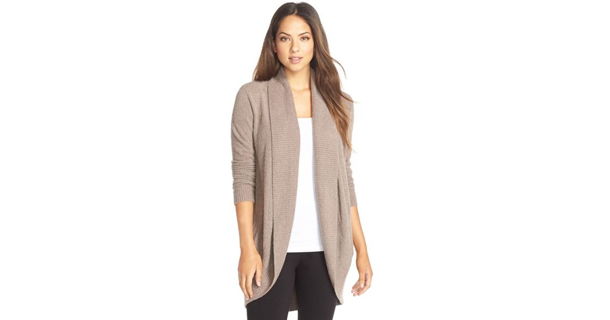 barefoot dreams circle cardigan dupe
