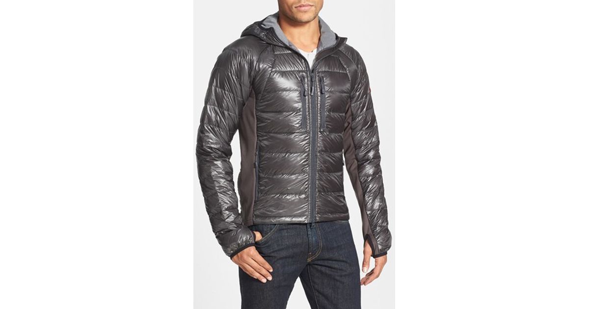 canada goose hybridge lite hoody graphite canada goose hybridge lite hoody graphite