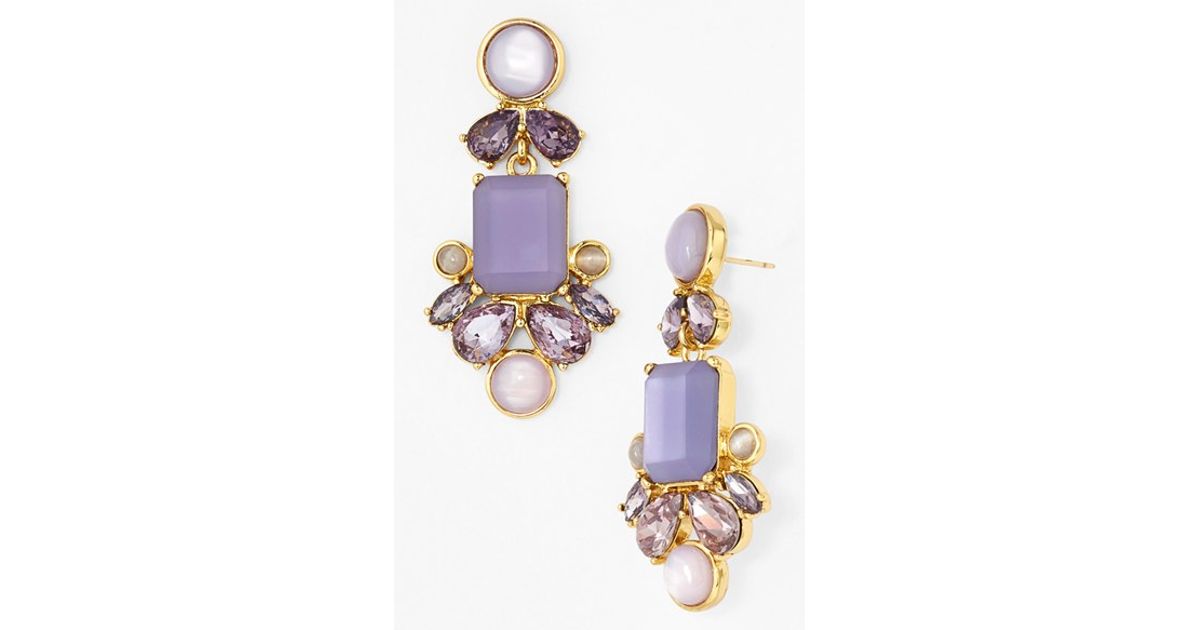 Lyst Kate Spade New York Glitzy Spritz Statement Earrings